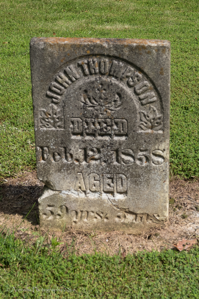 Gallery Thompson Cemetery